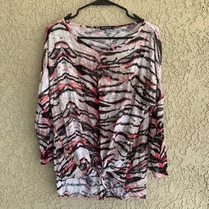 DAVID CLINE CRUSHED TIE TOP!!!